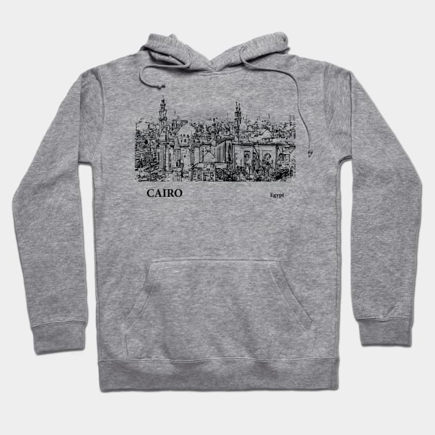 Cairo - Egypt Hoodie by Lakeric